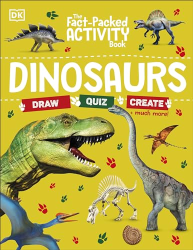 The Fact-Packed Activity Book: Dinosaurs von DK Children